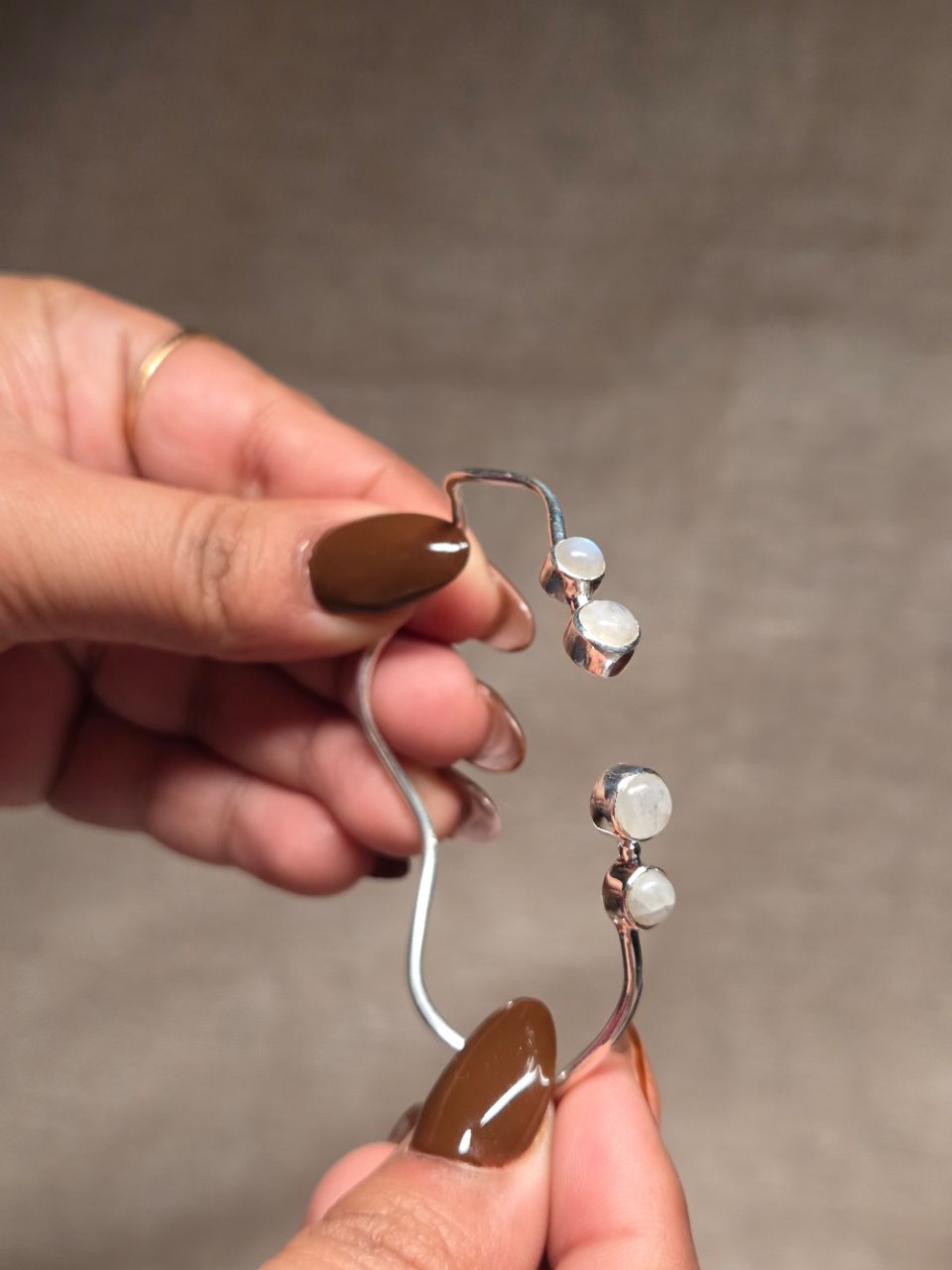 925 Silver Moonstone Bracelet view 4