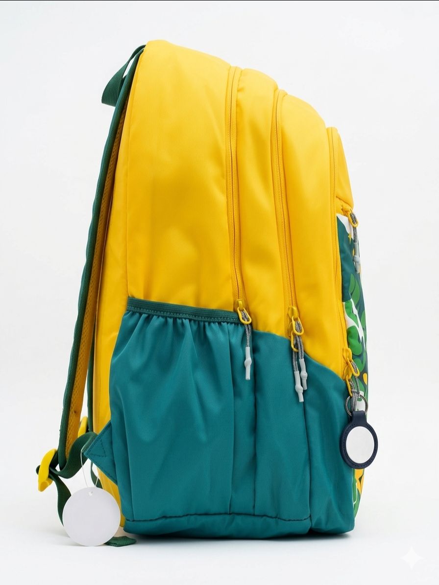 Wildcraft Charm 38 Yellow School Bag view 2