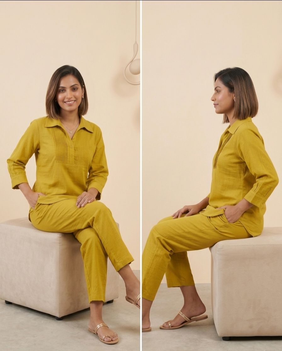 Pintuck Co-ord Set view 3