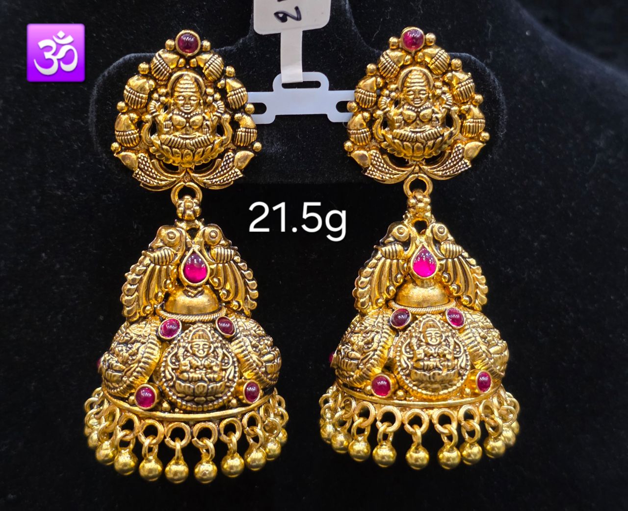 Traditional Jhumka - OM SILVER JEWELLERY view 6