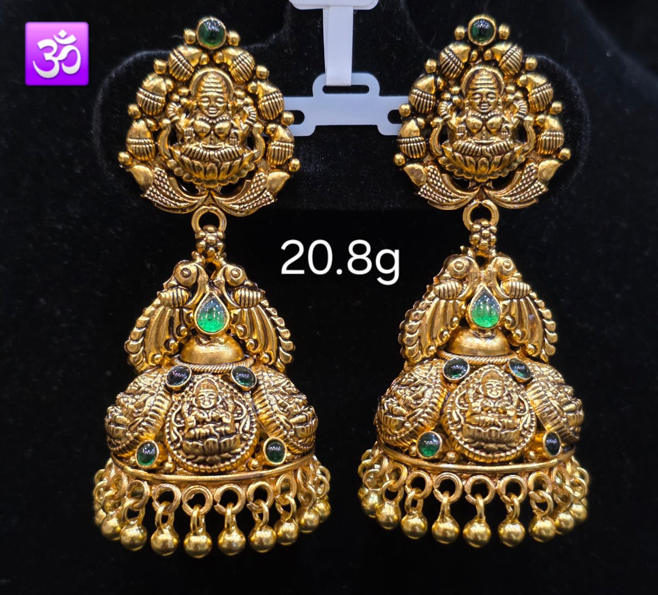 Traditional Jhumka - OM SILVER JEWELLERY view 3