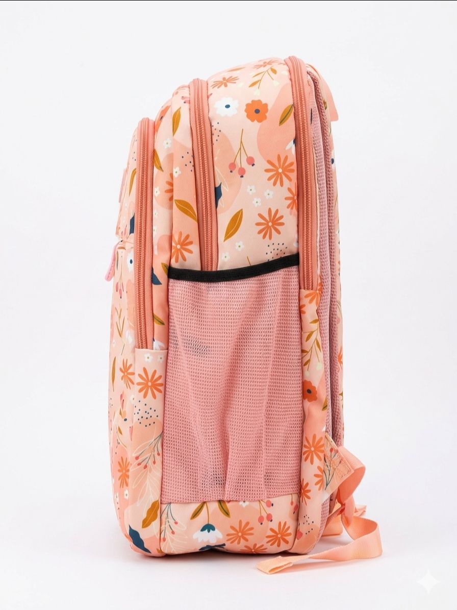 School Bag Peach For Girls view 3