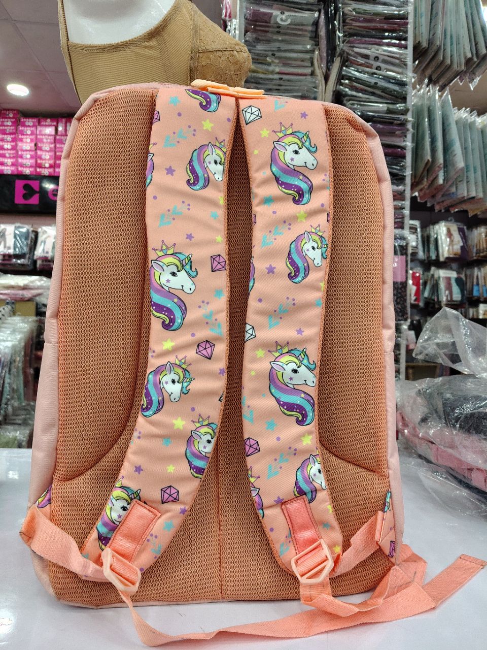 Unicorn Kids Backpack view 2