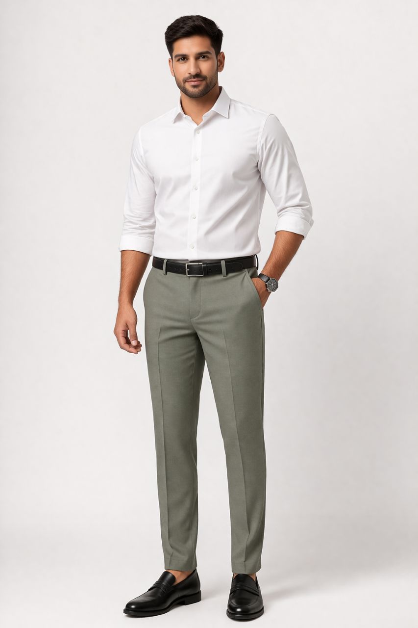 Formal Pista Green Pant