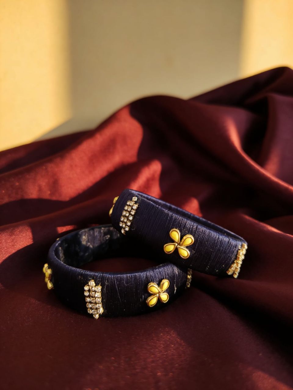 Velvet Bangles by Vidyota & Co. view 2