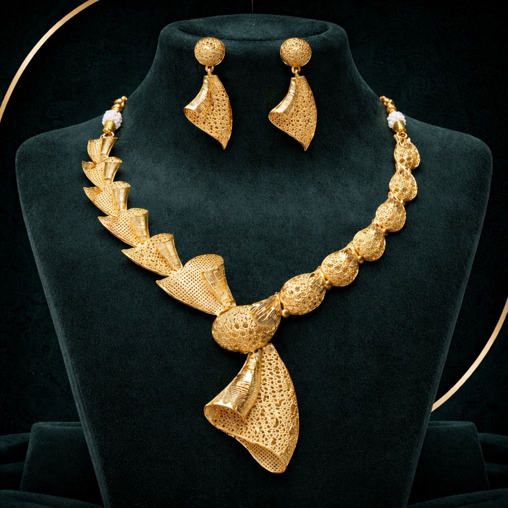 Gold Plated Necklace Tb