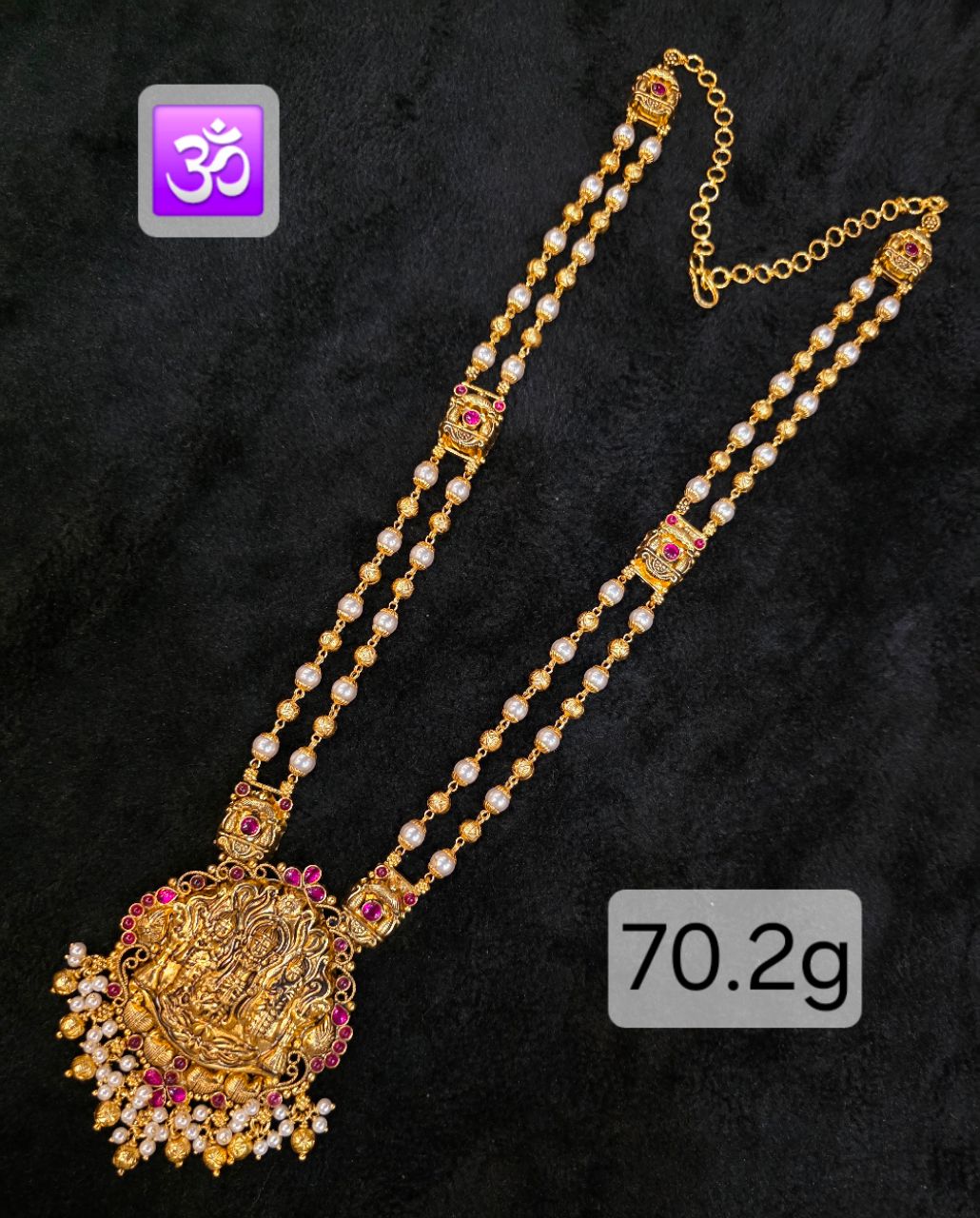 Ganesha Pendant Necklace by OM SILVER JEWELLERY view 9