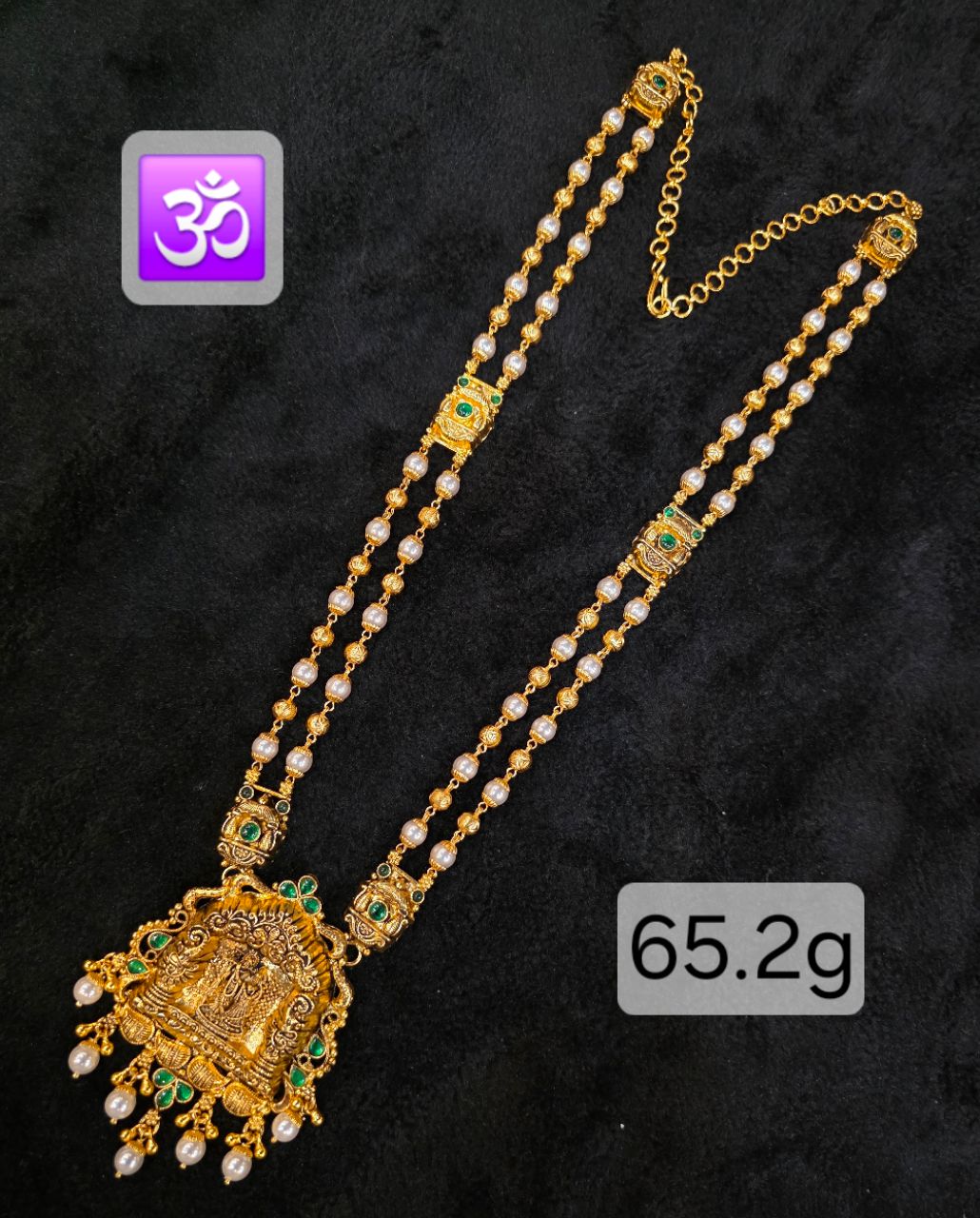 Ganesha Pendant Necklace by OM SILVER JEWELLERY view 6