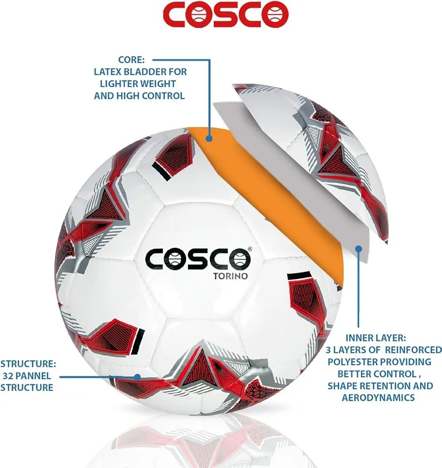 Cosco Football Torino White view 4