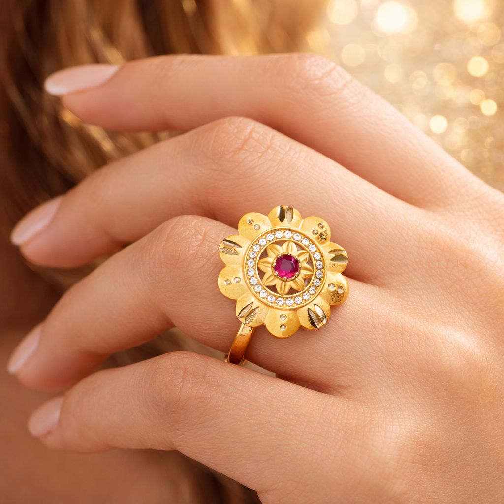 Aviraam Gold Ring view 2