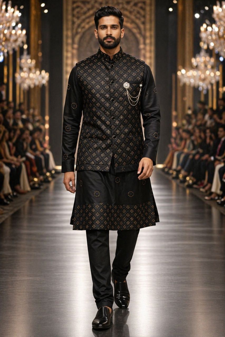 Designer Kurta With Jacket