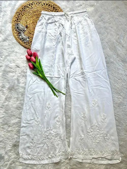 Rayon 3 Piece Set with Beautiful Handwork All Over. view 3