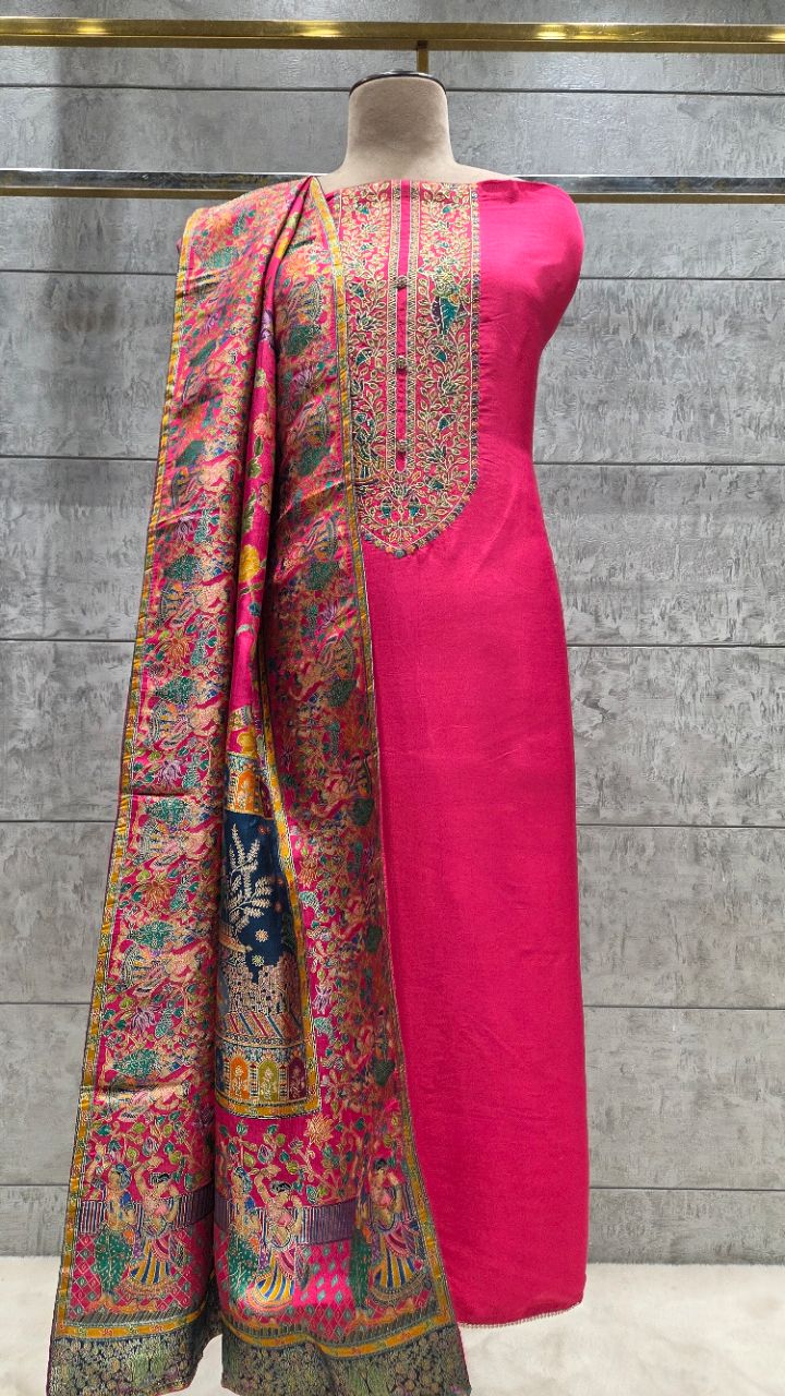 Unstitched Suit. Fabric. view 2