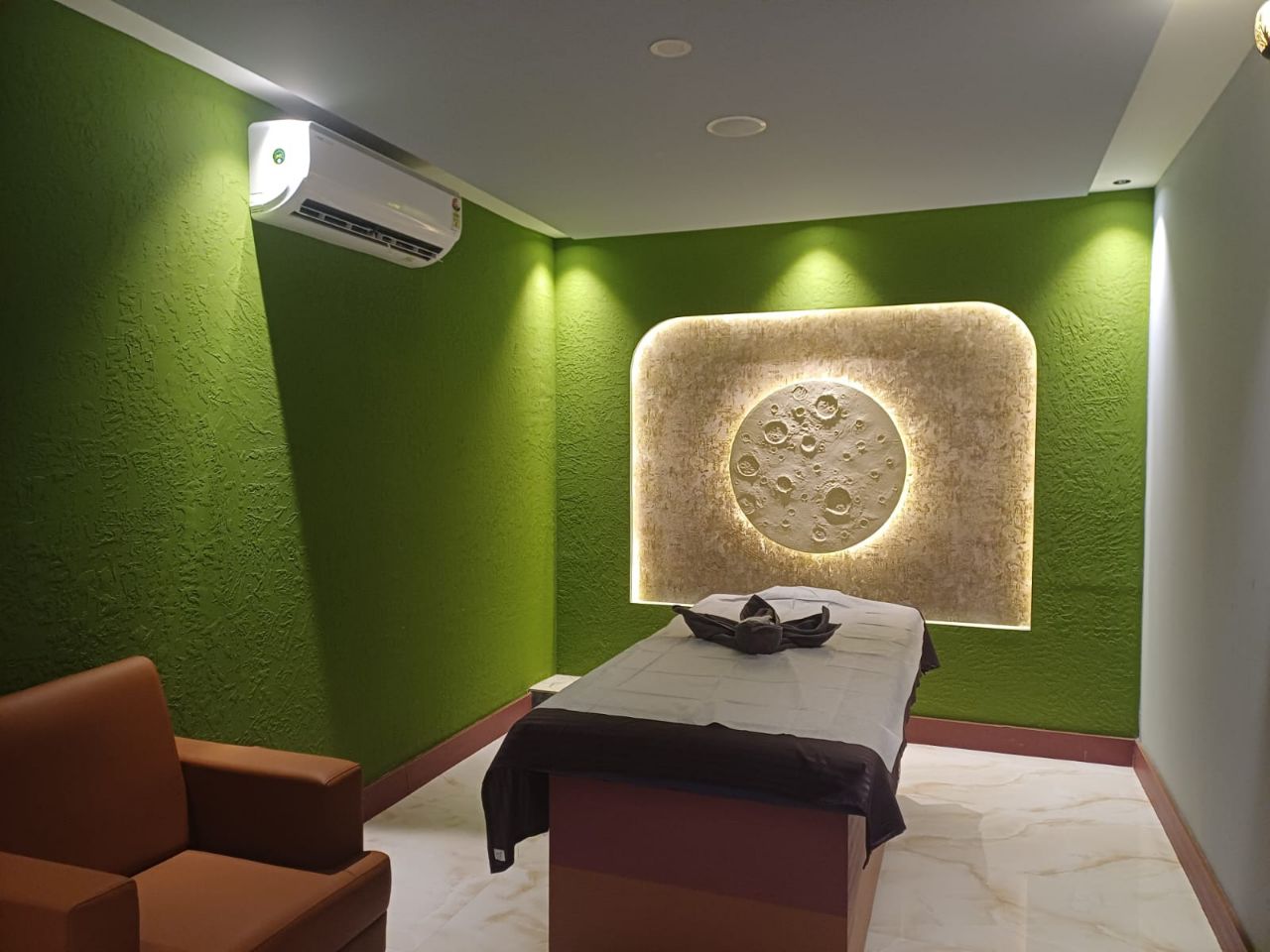 Massage Room Setup view 3