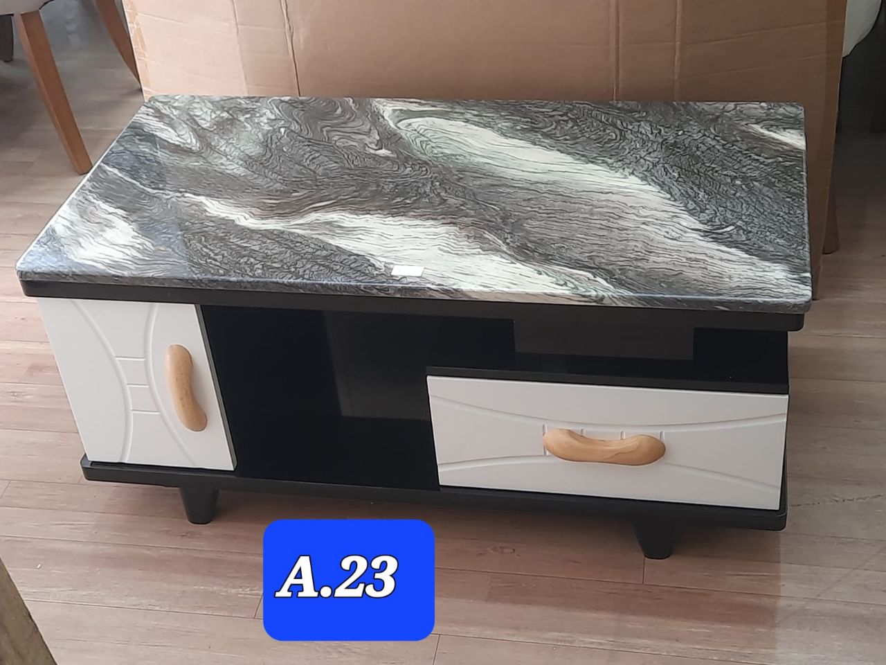 Elegant Marble Coffee Table view 2
