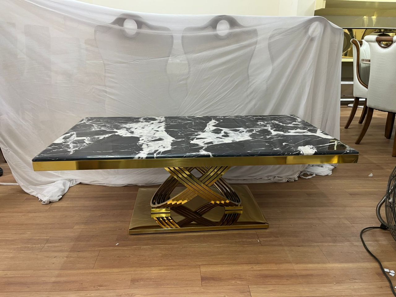 Designer Marble Coffee Table view 2