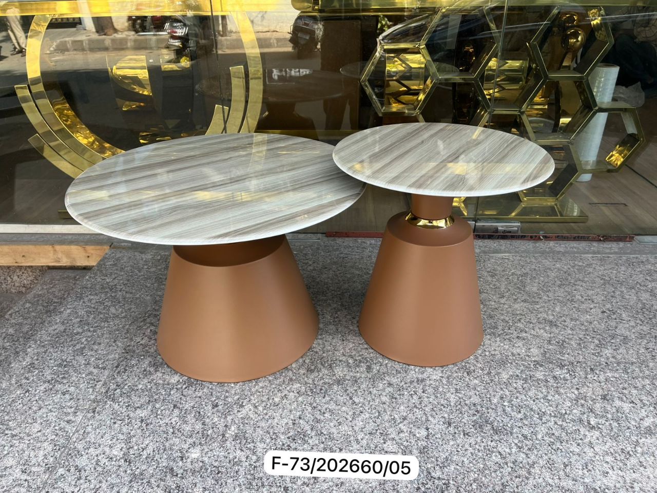 Contemporary Coffee Table Set view 2