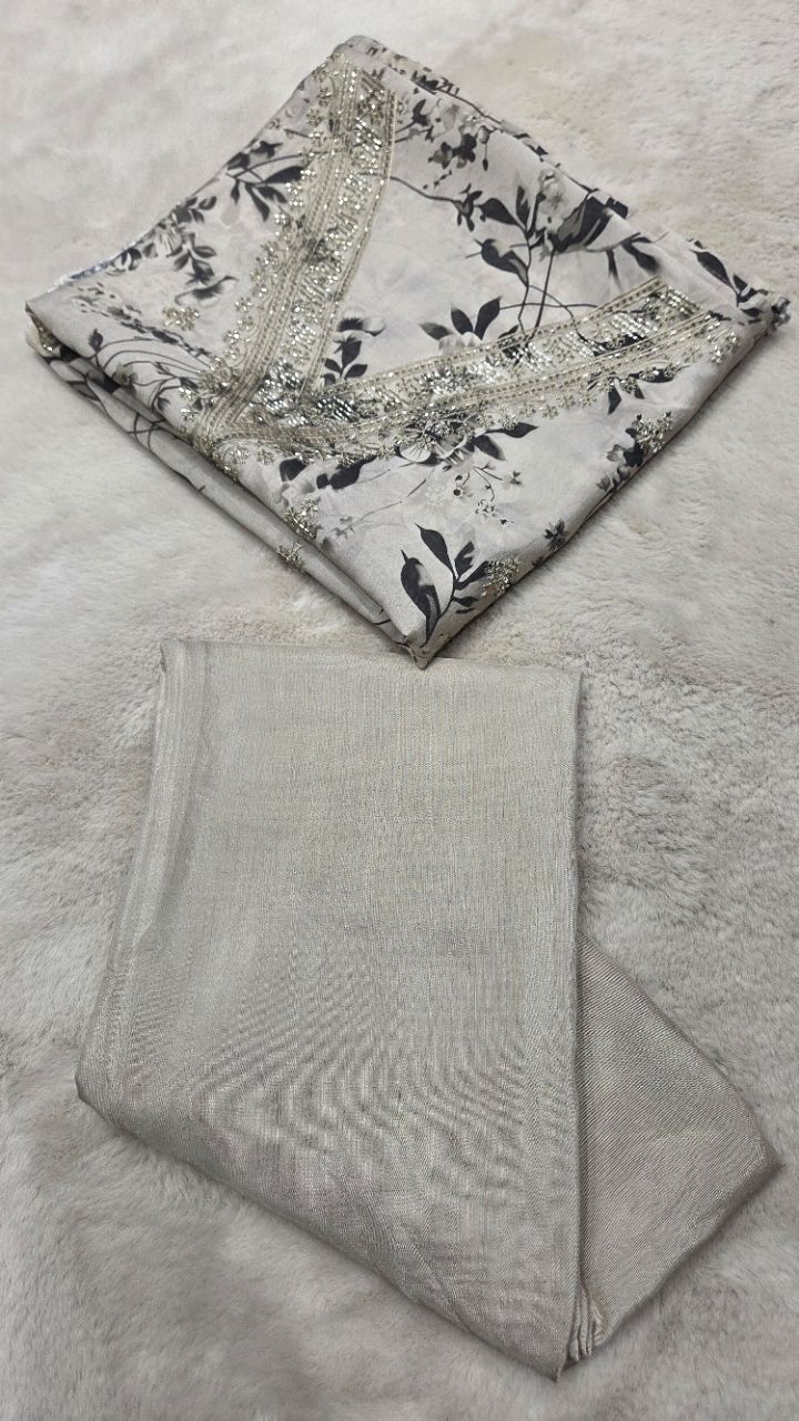 Unstitched .Suit Fabric.. view 4
