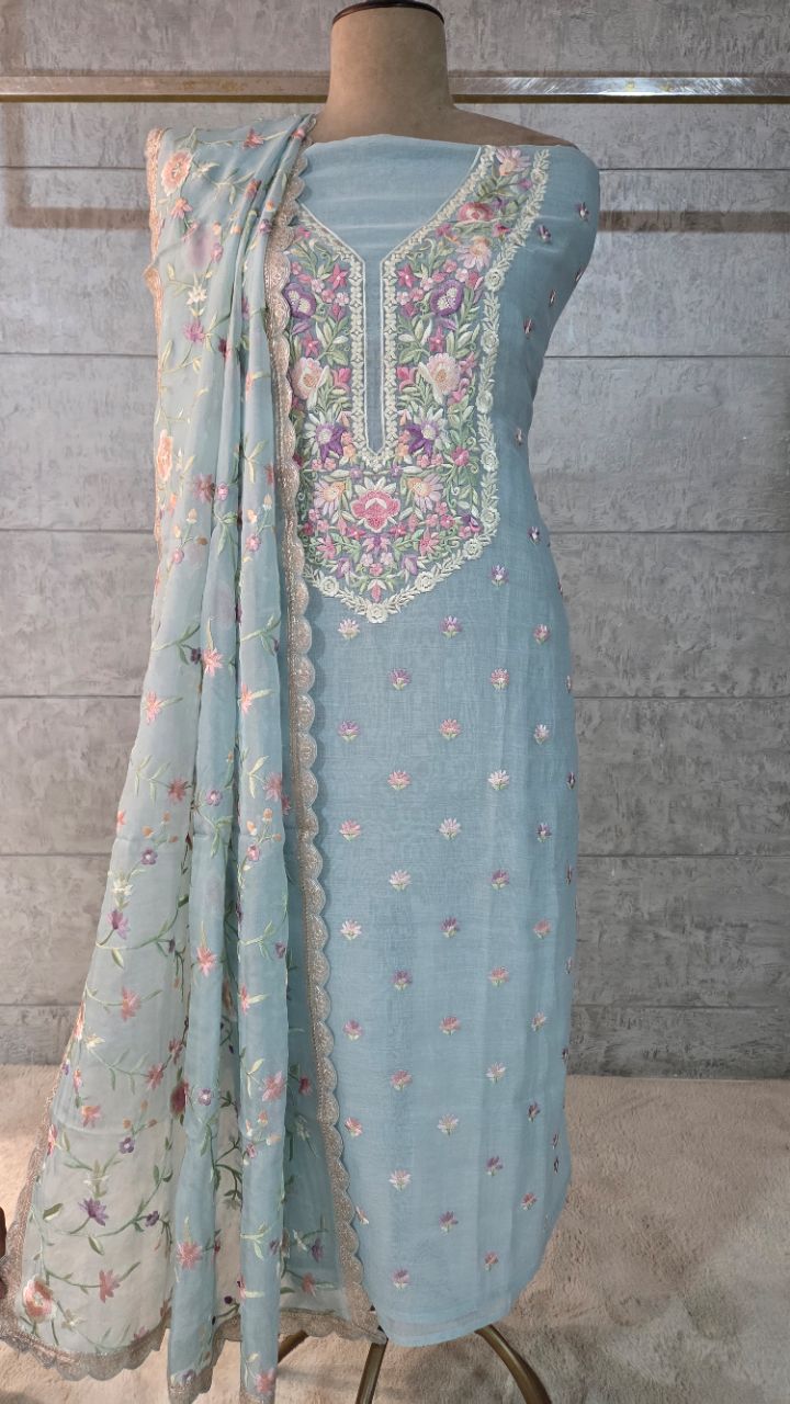 Unstitched ..Suit Fabric.. view 2