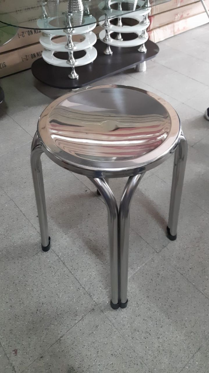 Wood Bar Stool view 2
