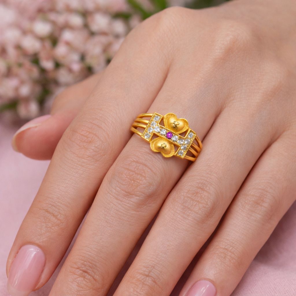 Aviraam Gold Ring 13 view 2