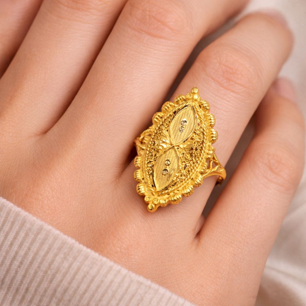 Aviraam Gold Ring 15 view 2