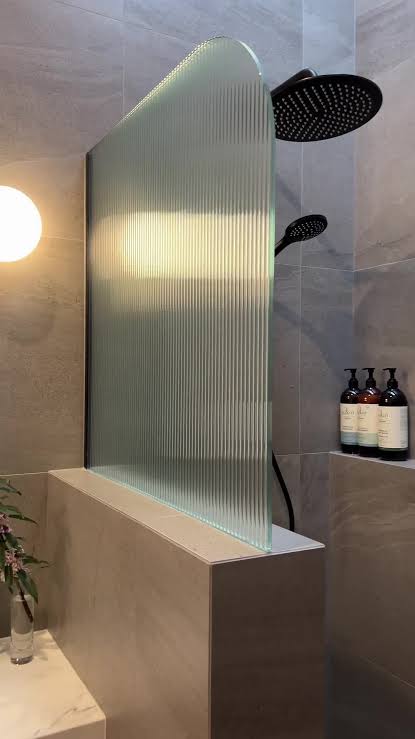 Clear UPVC Shower Door view 3