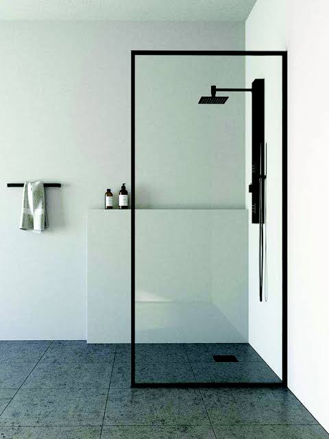 Clear UPVC Shower Door view 6