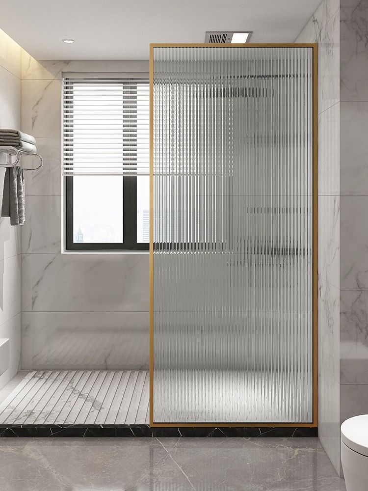 Clear UPVC Shower Door view 5