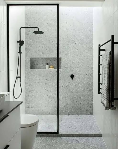 Clear UPVC Shower Door view 8