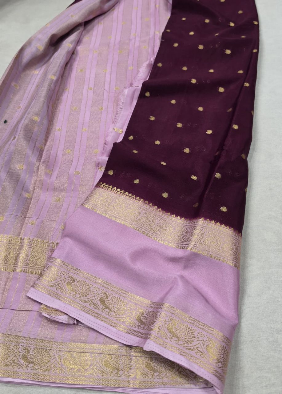 Traditional Silk Sari view 2