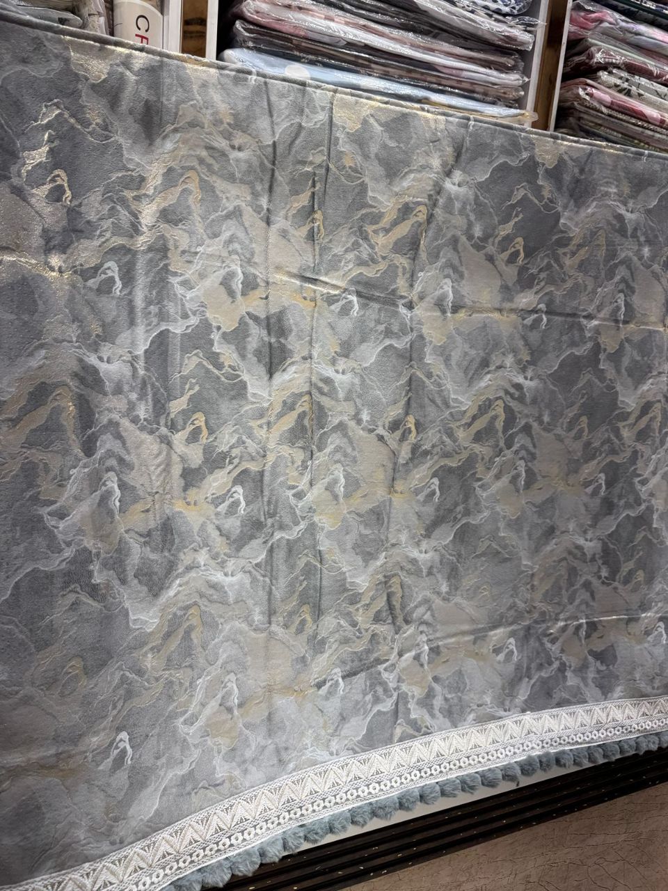 Marble Texture Sofa Cover 36 Inchi Width view 5
