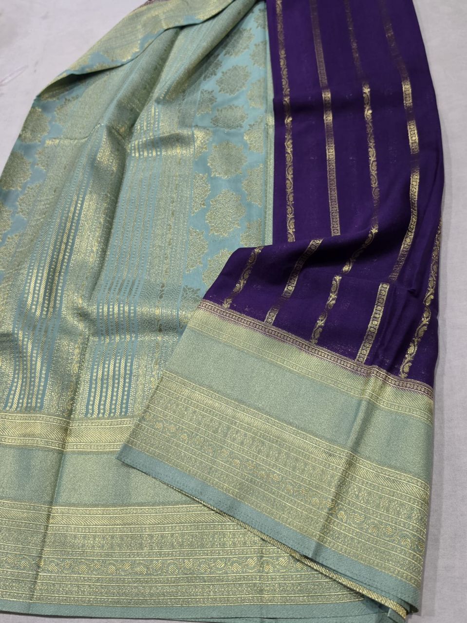 Vibrant Silk Saree view 6