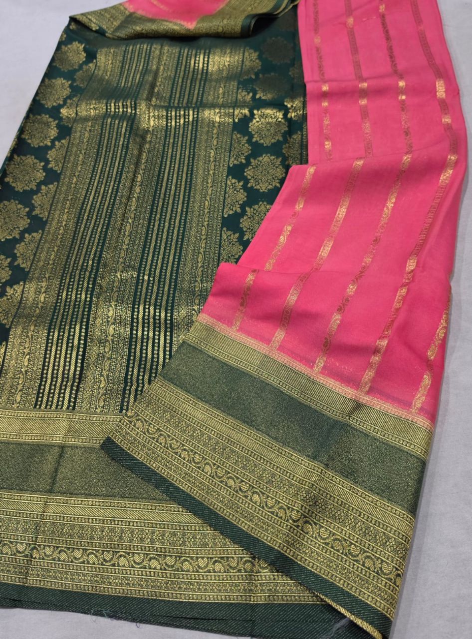 Vibrant Silk Saree view 8