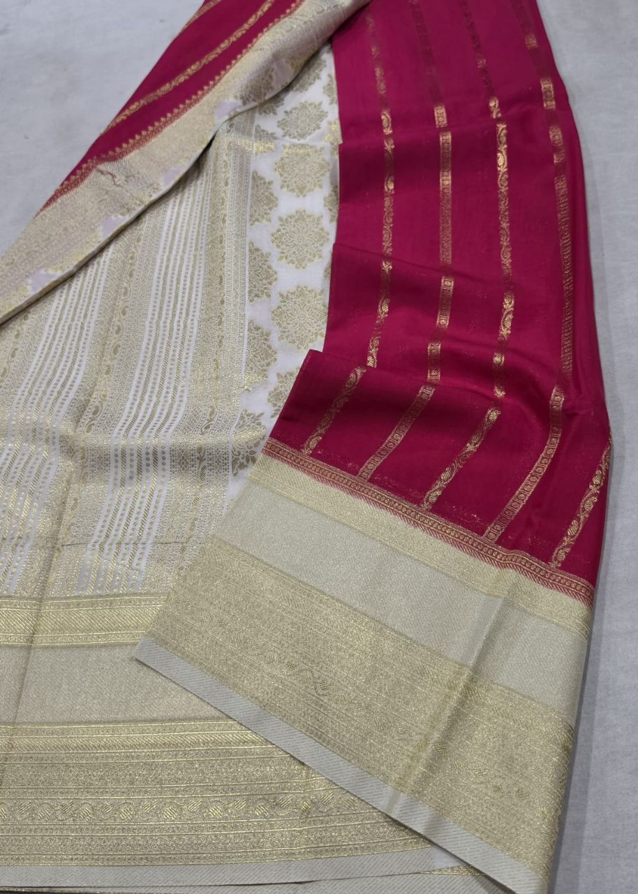 Vibrant Silk Saree view 7