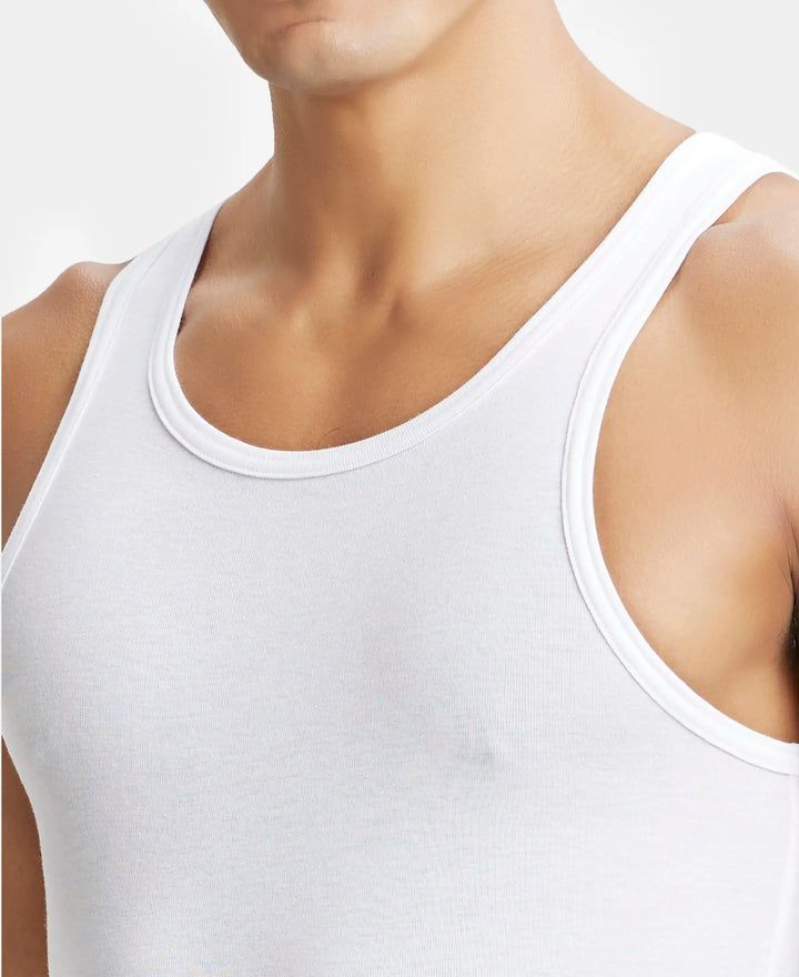 Jockey Ic13 White Vest view 6
