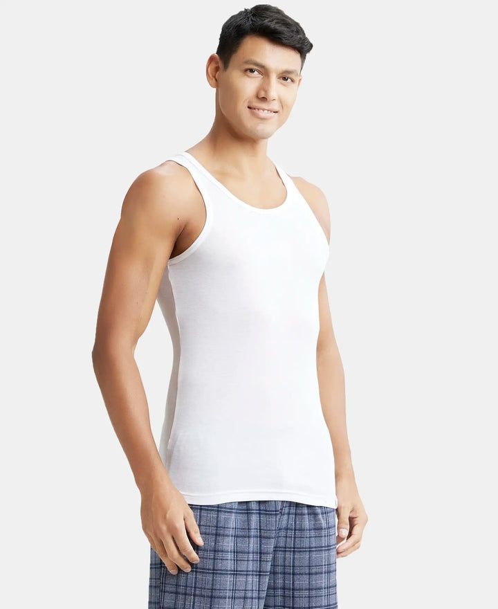 Jockey Ic13 White Vest view 2