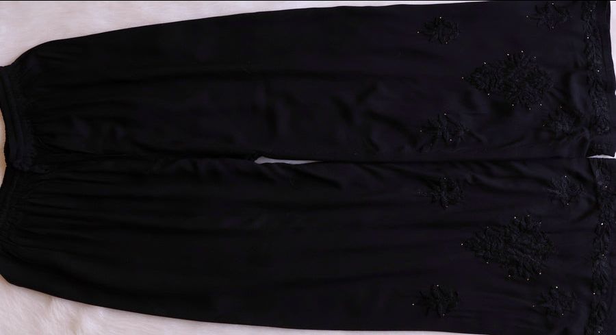 RAYON MUKAISH HANDWORK 3 PIECE SET IN JET BLACK ✨ view 4