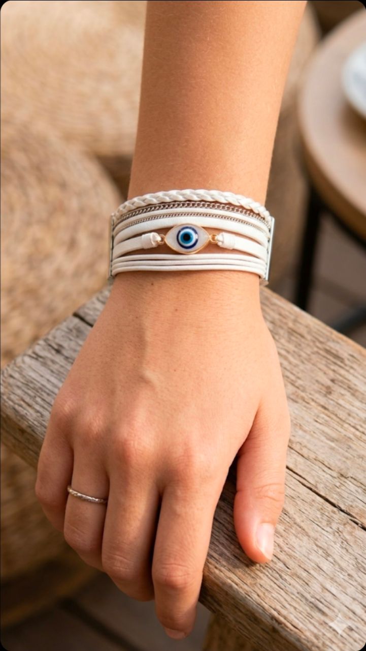 Elegant White Bracelet view 2