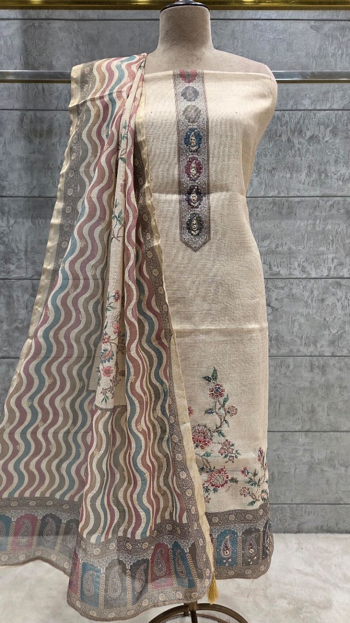 Unstitched.. Suit Fabric.. view 2