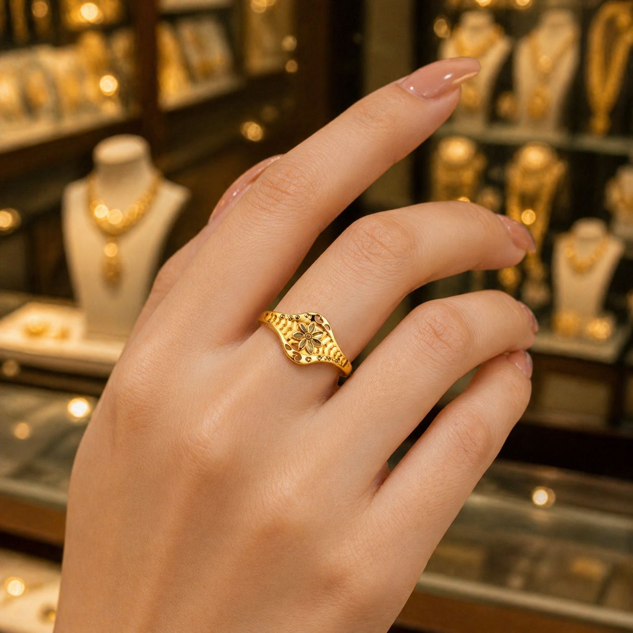 Aviraam Gold Ring 16 view 2