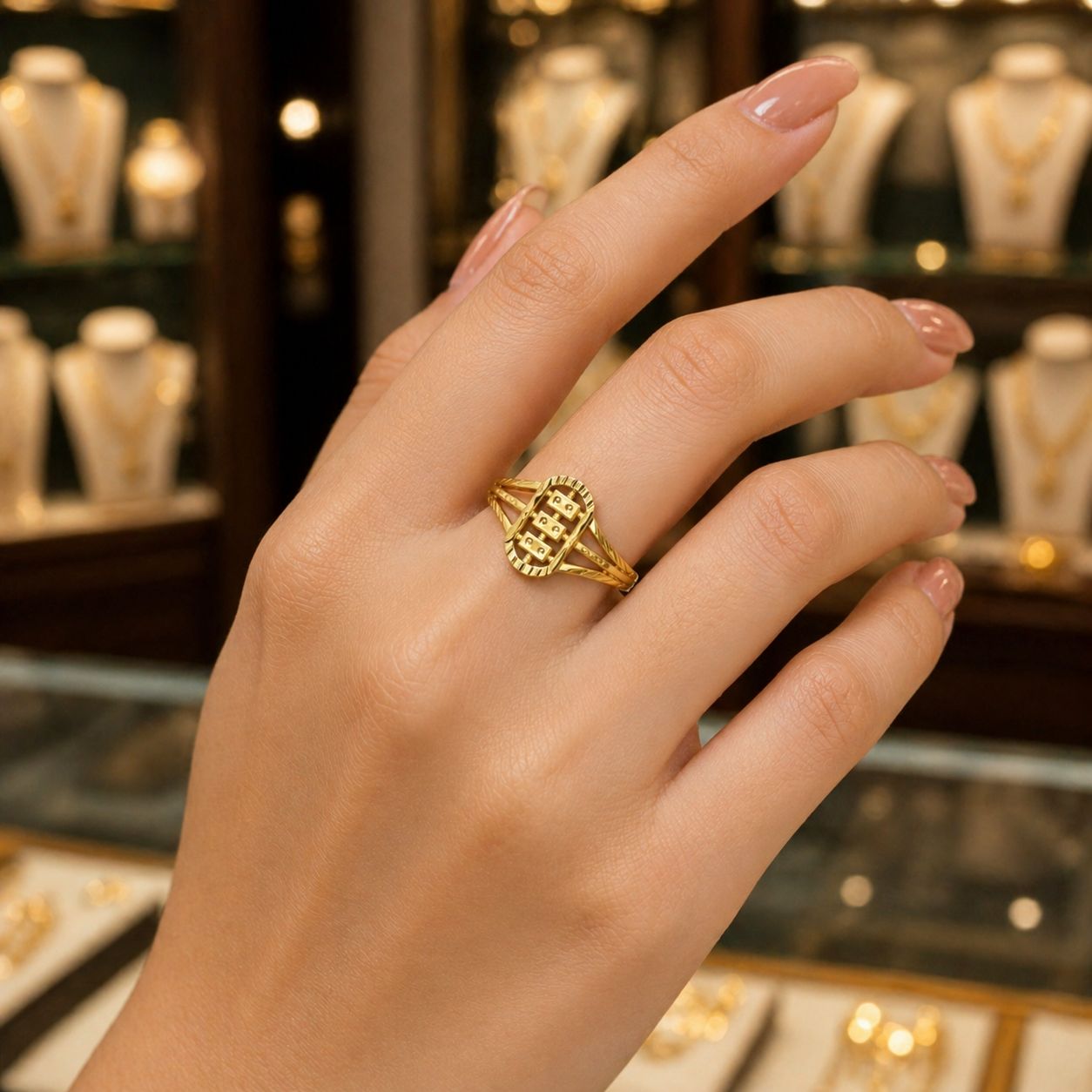 Aviraam Gold Ring 17 view 2