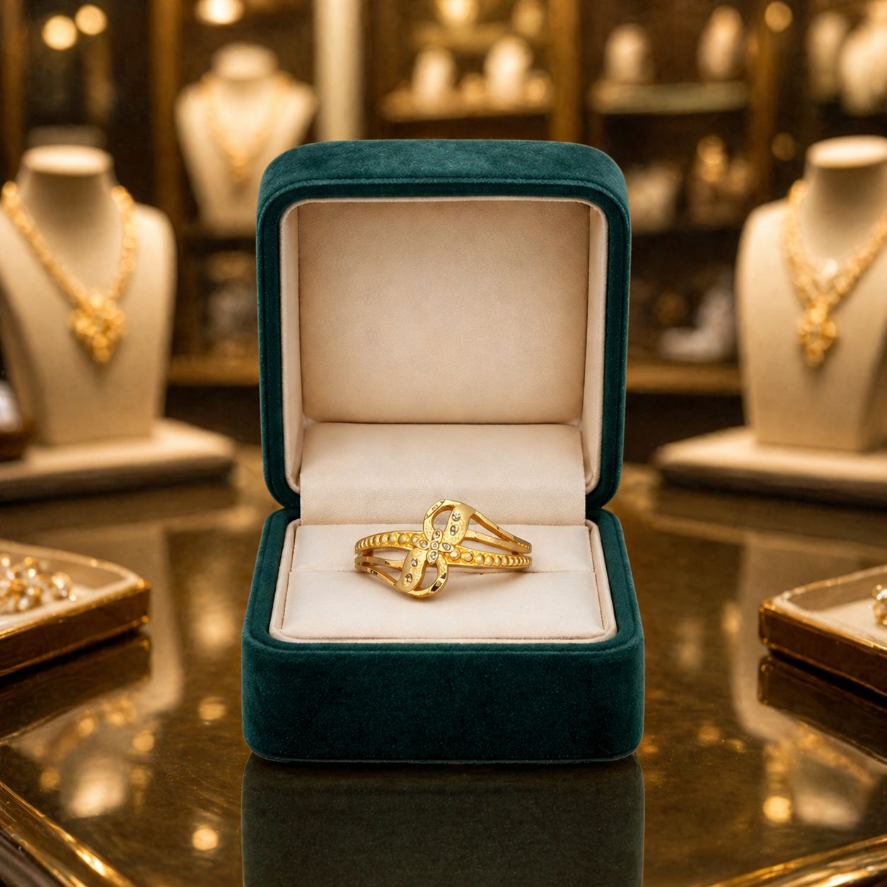 Aviraam Gold Ring 18 view 3