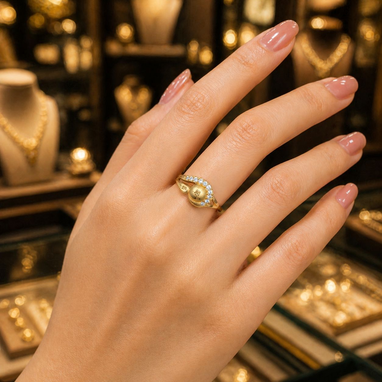 Aviraam Gold Ring 19 view 2
