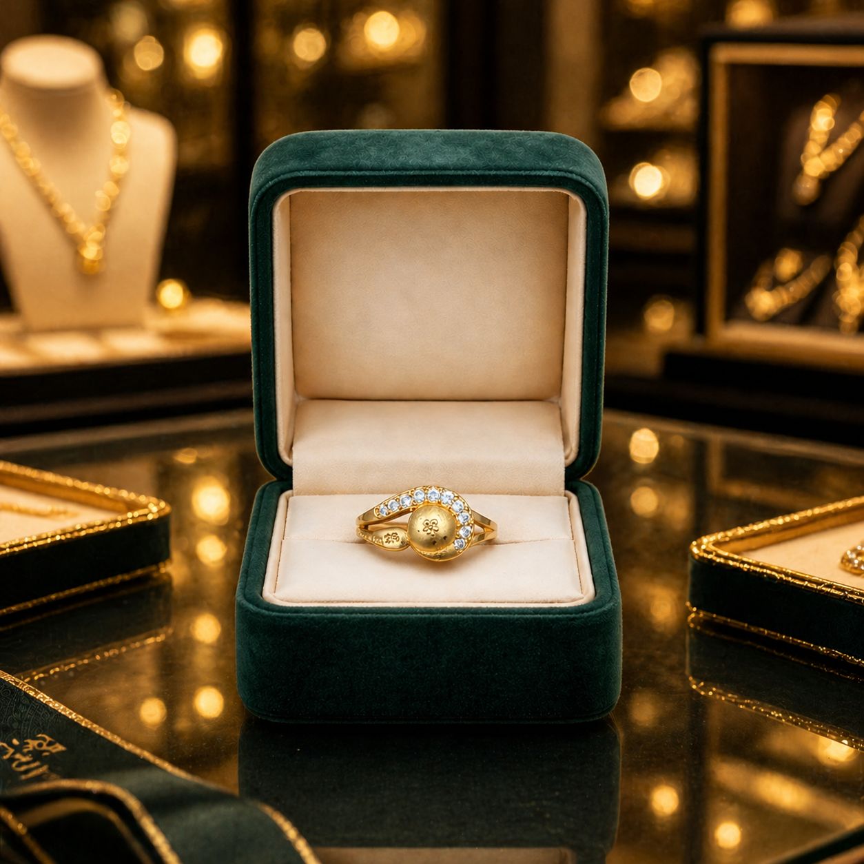 Aviraam Gold Ring 19 view 3