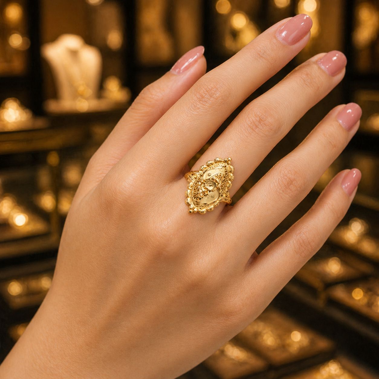 Aviraam Gold Ring 20 view 2