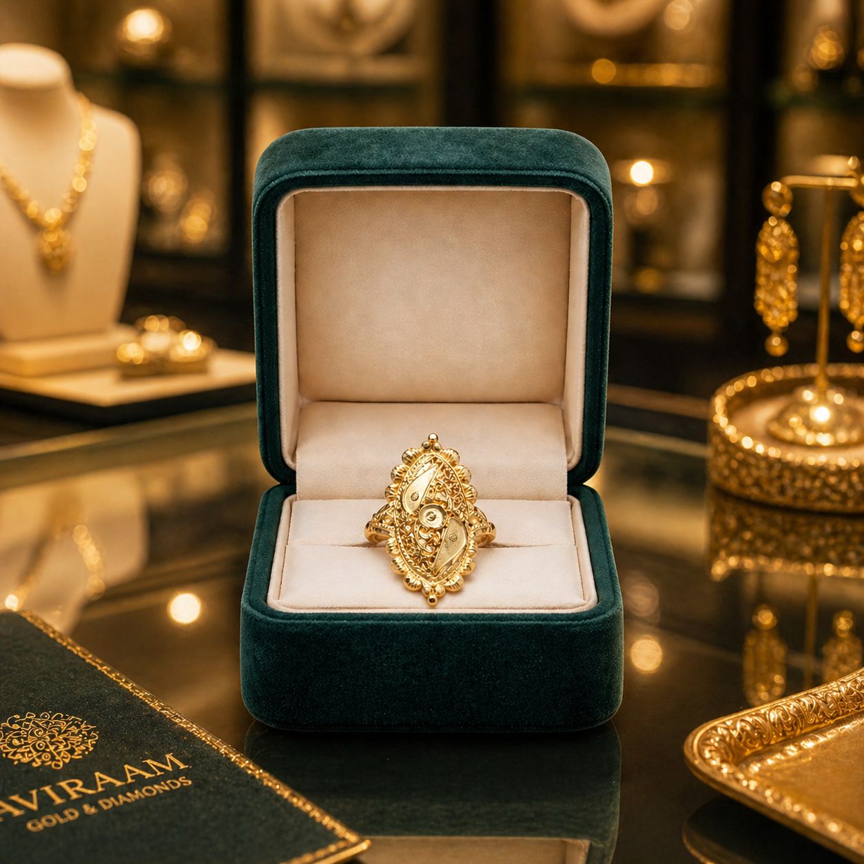 Aviraam Gold Ring 20 view 3