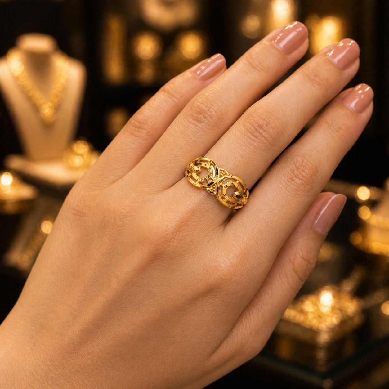 Aviraam Gold Ring 21 view 2