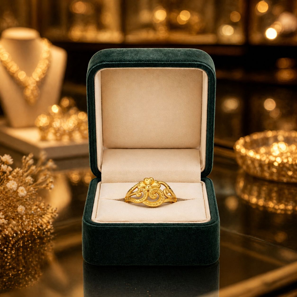 Aviraam Gold Ring 22 view 3