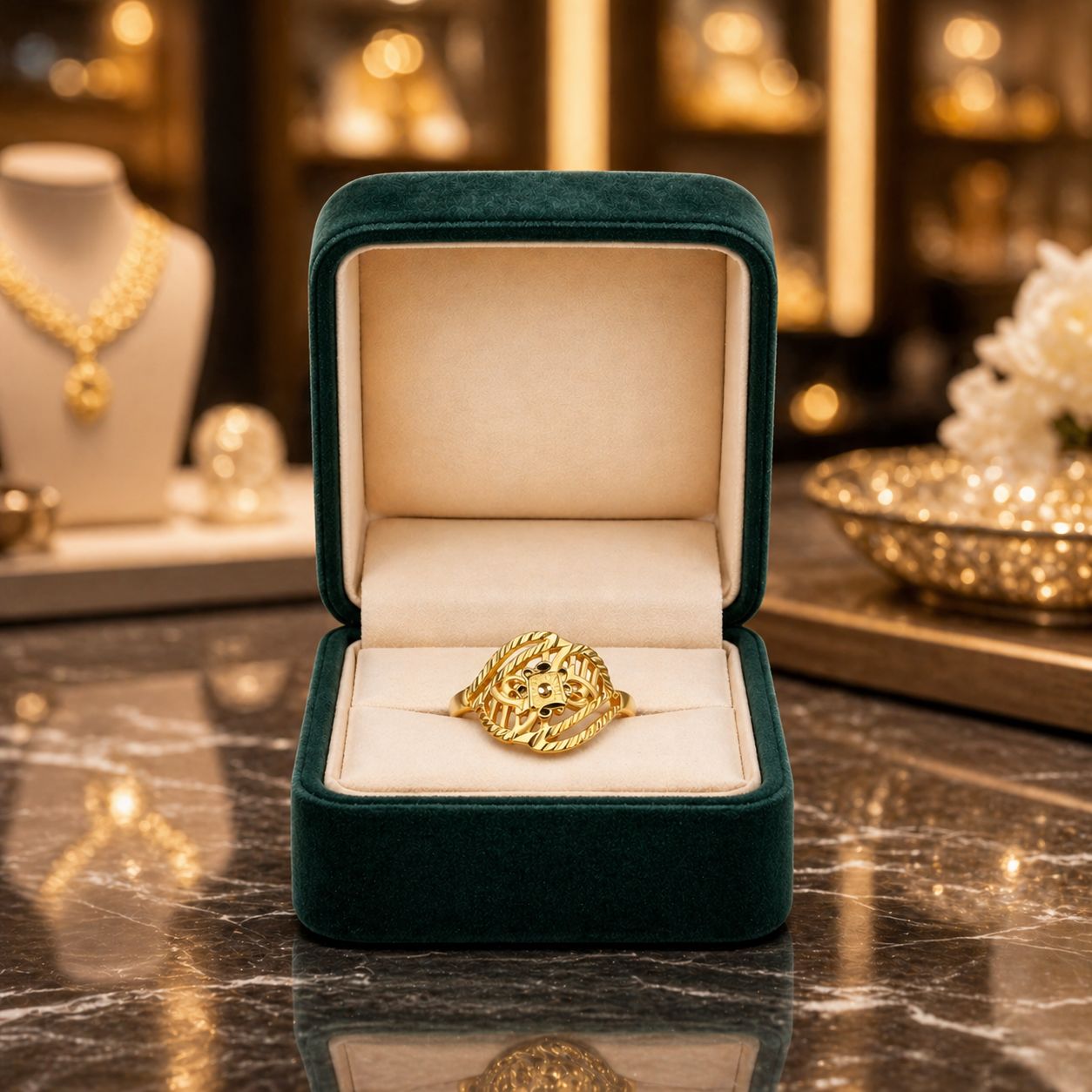 Aviraam Gold Ring 23 view 3